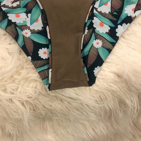 Flower high waist bikini - Picture 7 of 8